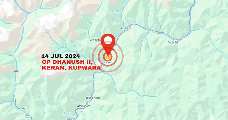 x/@ChinarcorpsIA : An Infiltration bid has been foiled today on LoC in the Keran Sector, Kupwara. 